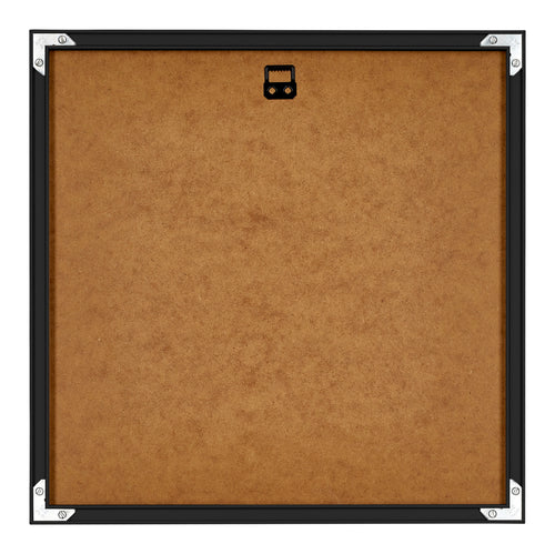 New York Aluminium Bilderrahmen 20x20cm Schwarz Matt Rucksteite | Yourdecoration.at