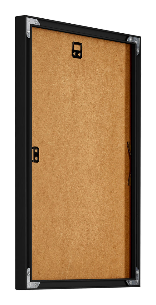 New York Aluminium Bilderrahmen 20x30cm Schwarz Matt Rucksteite Schrag | Yourdecoration.at