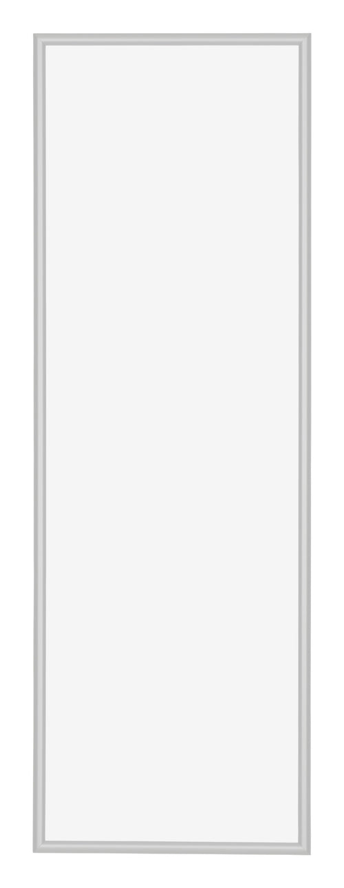 New York Aluminium Bilderrahmen 20x60cm Silber Matt Vorne | Yourdecoration.at