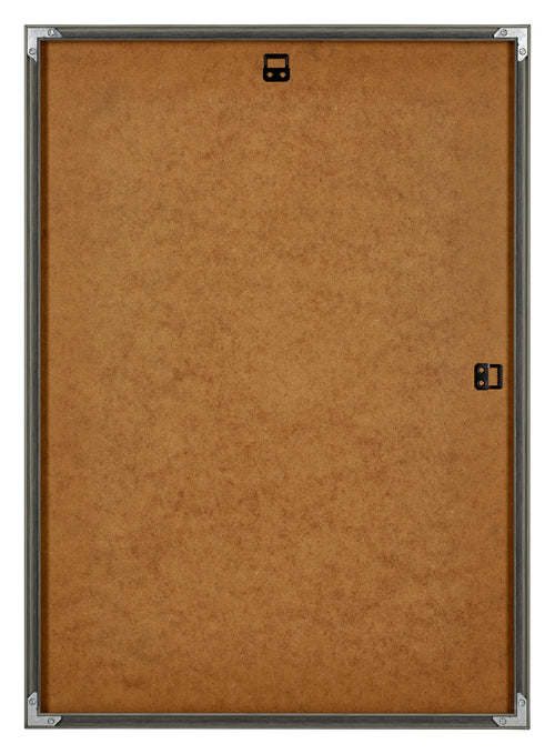 New York Aluminium Bilderrahmen 30x42cm Mercury Struktur Rucksteite | Yourdecoration.at