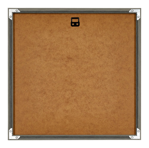 New York Aluminium Bilderrahmen 60x60cm Mercury Struktur Rucksteite | Yourdecoration.at