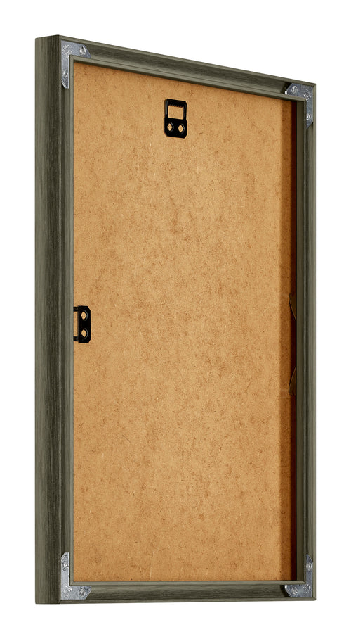 New York Aluminium Bilderrahmen 75x98cm Merkury Struktur Ruckseite Schrag | Yourdecoration.at