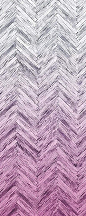 Komar Herringbone Pink Vlies Fototapete 100x250cm 1 bahn | Yourdecoration.de