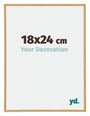 Annecy Kunststoff Bilderrahmen 18x24cm Buche Vorne Messe | Yourdecoration.at