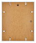 Annecy Kunststoff Bilderrahmen 20x25cm Champagner Ruckseite | Yourdecoration.at