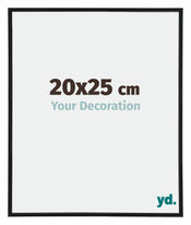 Annecy Kunststoff Bilderrahmen 20x25cm Schwarz Matt Vorne Messe | Yourdecoration.at