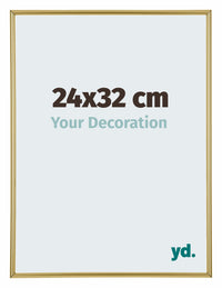 Annecy Kunststoff Bilderrahmen 24x32cm Gold Vorne Messe | Yourdecoration.at