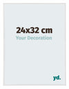 Annecy Kunststoff Bilderrahmen 24x32cm Weiß Hochglanz Vorne Messe | Yourdecoration.at