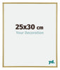 Annecy Kunststoff Bilderrahmen 25x30cm Gold Vorne Messe | Yourdecoration.at