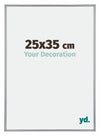Annecy Kunststoff Bilderrahmen 25x35cm Silber Vorne Messe | Yourdecoration.at