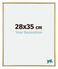 Annecy Kunststoff Bilderrahmen 28x35cm Gold Vorne Messe | Yourdecoration.at