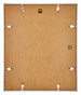 Annecy Kunststoff Bilderrahmen 28x35cm Silber Ruckseite | Yourdecoration.at