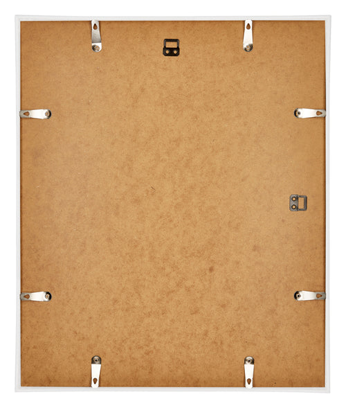 Annecy Kunststoff Bilderrahmen 28x35cm Weiss Hochglanz Ruckseite | Yourdecoration.at