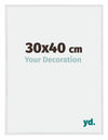 Annecy Kunststoff Bilderrahmen 30x40cm Weiss Hochglanz Vorne Messe | Yourdecoration.at