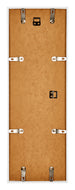 Annecy Kunststoff Bilderrahmen 33x98cm Weiß Hochglanz Ruckseite | Yourdecoration.at