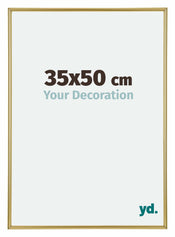 Annecy Kunststoff Bilderrahmen 35x50cm Gold Vorne Messe | Yourdecoration.at