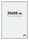 Annecy Kunststoff Bilderrahmen 35x50cm Silber Vorne Messe | Yourdecoration.at