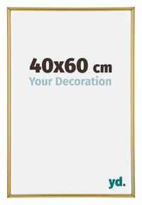 Annecy Kunststoff Bilderrahmen 40x60cm Gold Vorne Messe | Yourdecoration.at