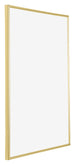 Annecy Kunststoff Bilderrahmen 42x59 4cm A2 Gold Vorne Schrag | Yourdecoration.at