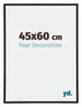 Annecy Kunststoff Bilderrahmen 45x60cm Schwarz Matt Vorne Messe | Yourdecoration.at