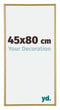 Annecy Kunststoff Bilderrahmen 45x80cm Gold Vorne Messe | Yourdecoration.at