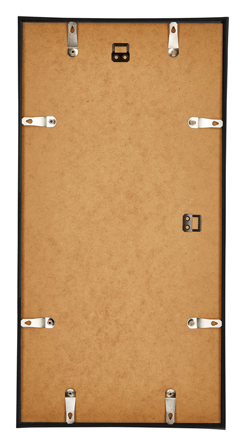 Annecy Kunststoff Bilderrahmen 45x80cm Schwarz Matt Ruckseite | Yourdecoration.at