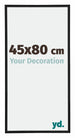 Annecy Kunststoff Bilderrahmen 45x80cm Schwarz Matt Vorne Messe | Yourdecoration.at