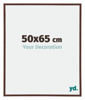 Annecy Kunststoff Bilderrahmen 50x65cm Braun Vorne Messe | Yourdecoration.at