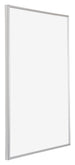 Annecy Kunststoff Bilderrahmen 50x70cm Silber Vorne Schuin | Yourdecoration.at