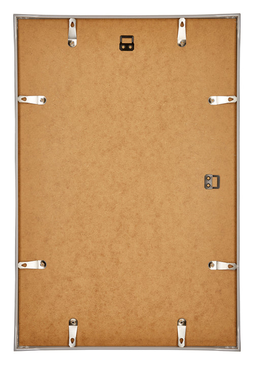 Annecy Kunststoff Bilderrahmen 60x90cm Silber Ruckseite | Yourdecoration.at