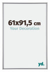 Annecy Kunststoff Bilderrahmen 61x91 5cm Silber Vorne Messe | Yourdecoration.at