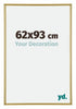 Annecy Kunststoff Bilderrahmen 62x93cm Gold Vorne Messe | Yourdecoration.at