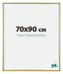 Annecy Kunststoff Bilderrahmen 70x90cm Gold Vorne Messe | Yourdecoration.at