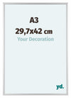 Aurora Aluminium Bilderrahmen 29-7x42cm Silber Matt Vorne Messe | Yourdecoration.at