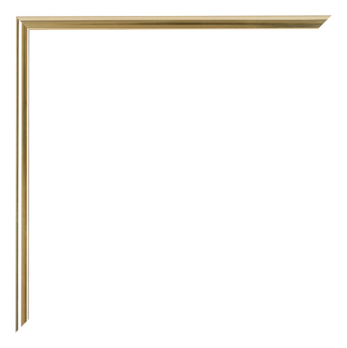 Austin Aluminium Bilderrahmen 20x30cm Gold Glanz Detail Ecke | Yourdecoration.at