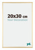 Austin Aluminium Bilderrahmen 20x30cm Gold Glanz Vorne Messe | Yourdecoration.at