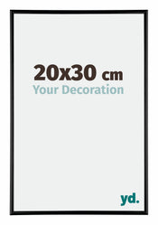 Austin Aluminium Bilderrahmen 20x30cm Schwarz Hochglanz Vorne Messe | Yourdecoration.at