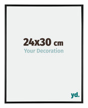 Austin Aluminium Bilderrahmen 24x30cm Schwarz Hochglanz Vorne Messe | Yourdecoration.at