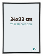 Austin Aluminium Bilderrahmen 24x32cm Schwarz Hochglanz Vorne Messe | Yourdecoration.at