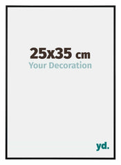 Austin Aluminium Bilderrahmen 25x35cm Schwarz Matt Vorne Messe | Yourdecoration.at