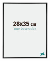 Austin Aluminium Bilderrahmen 28x35cm Schwarz Hochglanz Vorne Messe | Yourdecoration.at