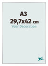 Austin Aluminium Bilderrahmen 29 7x42cm A3 Silber Matt Vorne Messe | Yourdecoration.at