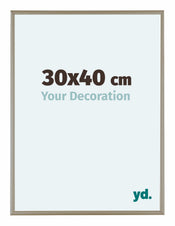 Austin Aluminium Bilderrahmen 30x40cm Champagner Vorne Messe | Yourdecoration.at