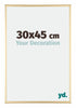 Austin Aluminium Bilderrahmen 30x45cm Gold Glanz Vorne Messe | Yourdecoration.at