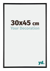 Austin Aluminium Bilderrahmen 30x45cm Schwarz Hochglanz Vorne Messe | Yourdecoration.at