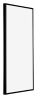 Austin Aluminium Bilderrahmen 30x60cm Schwarz Hochglanz Vorne Schrag | Yourdecoration.at