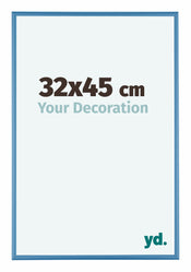 Austin Aluminium Bilderrahmen 32x45cm Stahl Blau Vorne Messe | Yourdecoration.at