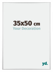 Austin Aluminium Bilderrahmen 35x50cm Silber Hochglanz Vorne Messe | Yourdecoration.at