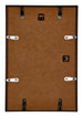 Austin Aluminium Bilderrahmen 40x60cm Schwarz Hochglanz Ruckseite | Yourdecoration.at