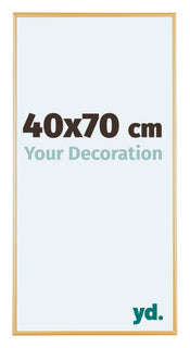 Austin Aluminium Bilderrahmen 40x70cm Gold Vintage Vorne Messe | Yourdecoration.at